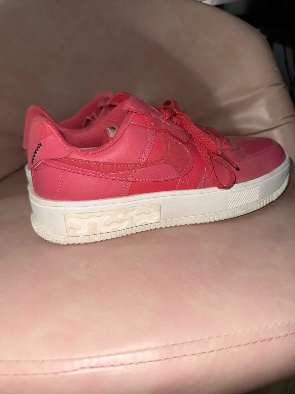 Nike Women's Coral/Pink Low-Top Sneakers